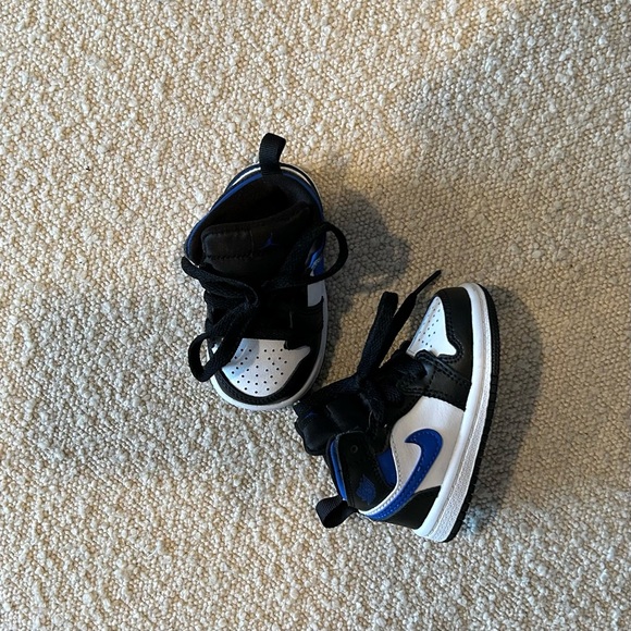 Nike Shoes Black And Blue Baby Nike Jordan S Size 4c Poshmark